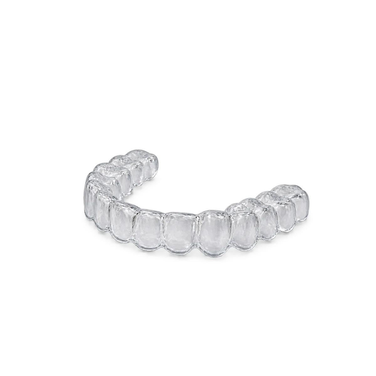 A clear aligner tray