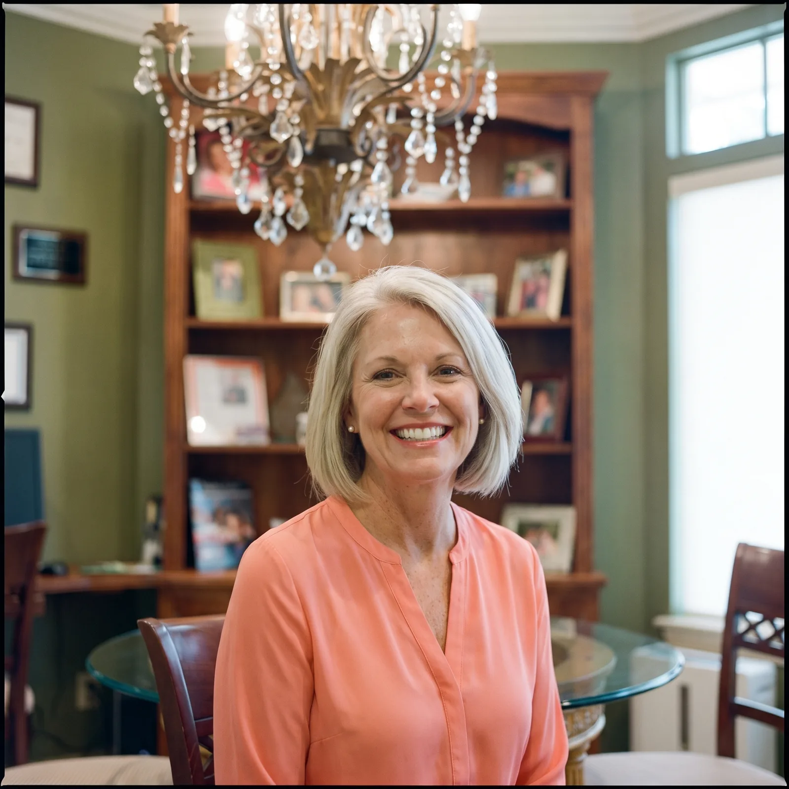 A smiling patient at Southern York Smile Care