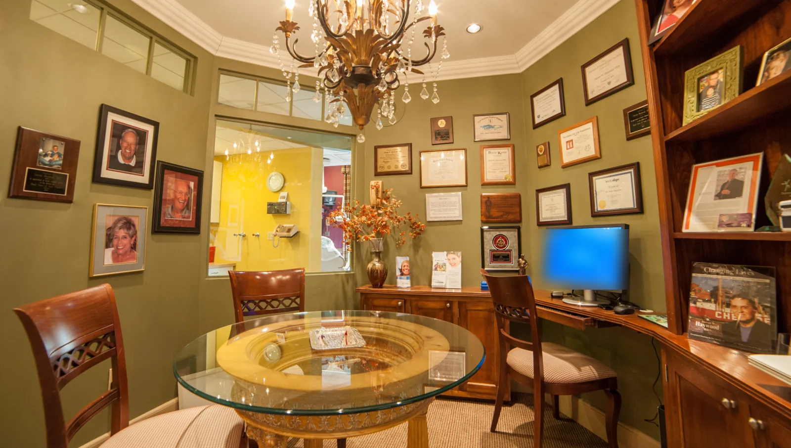 The consultation room at Southern York Smile Care