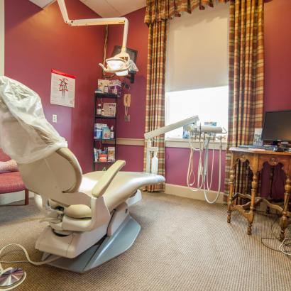 Holistic dental treatment room in York PA